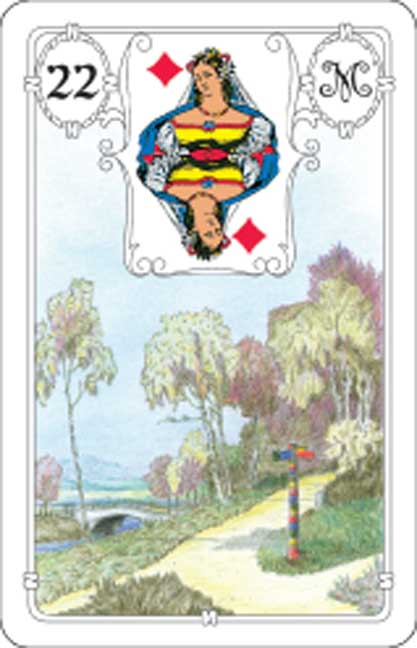 Weitere Ansicht: Lenormand "Weiße Eule" | Regula E. Fiechter