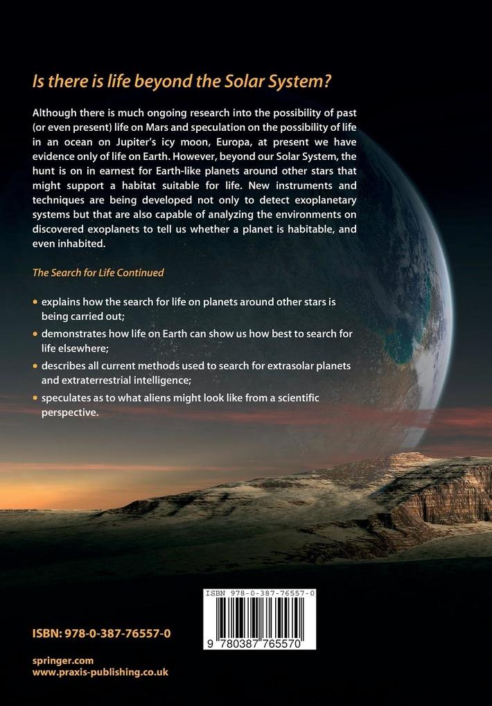 Weitere Ansicht: The Search for Life Continued | Barrie W. Jones