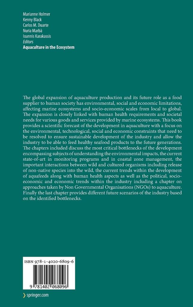 Weitere Ansicht: Aquaculture in the Ecosystem