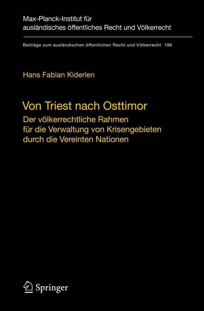 Produktbild: Von Triest nach Osttimor | Hans Fabian Kiderlen