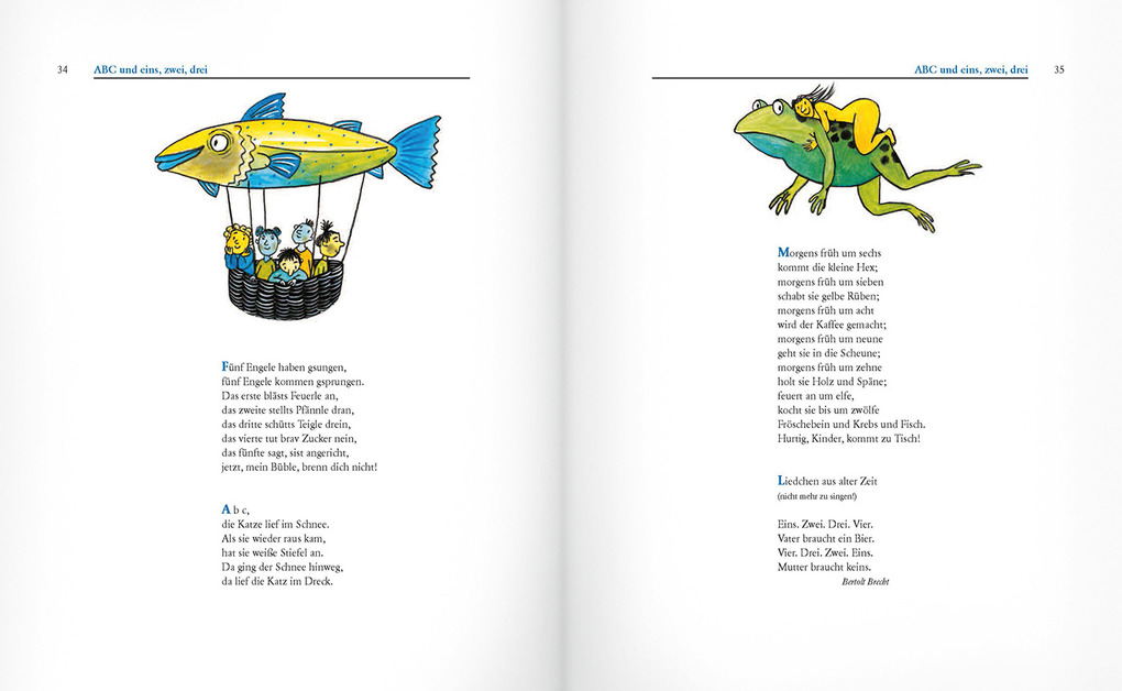 Weitere Ansicht: Dunkel war's, der Mond schien helle | Edmund Jacoby, Rotraut Susanne Berner