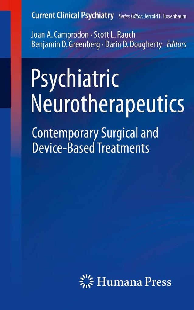 Produktbild: Psychiatric Neurotherapeutics