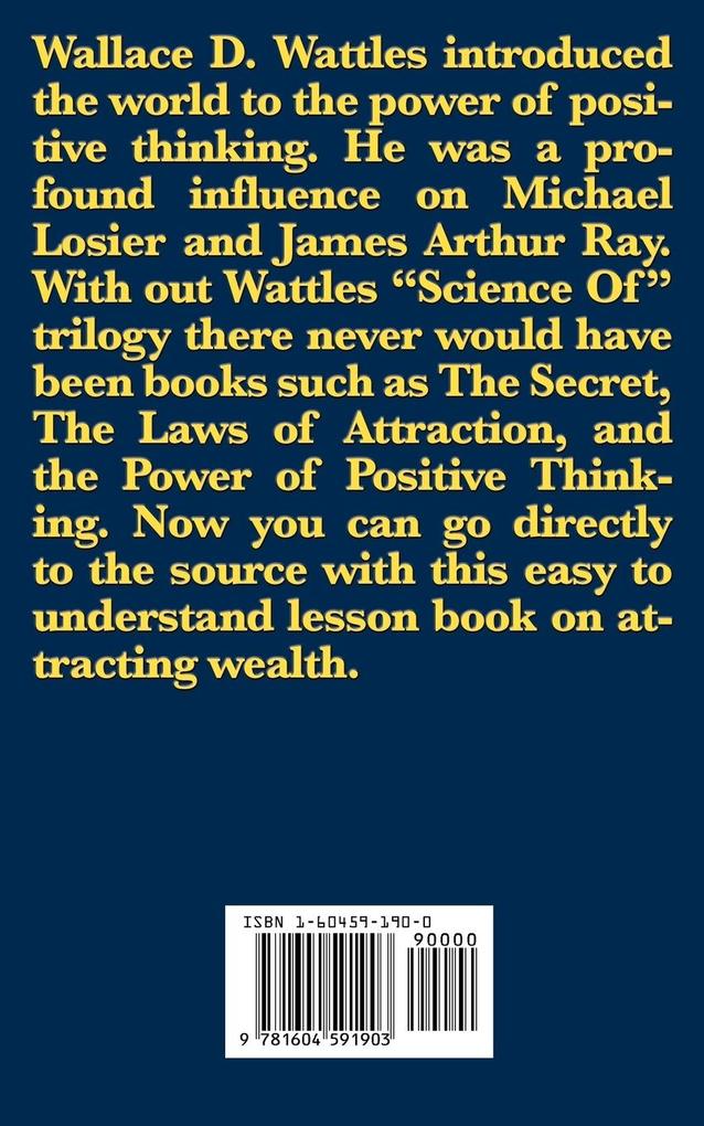 Weitere Ansicht: The Science of Getting Rich | Wallace D. Wattles