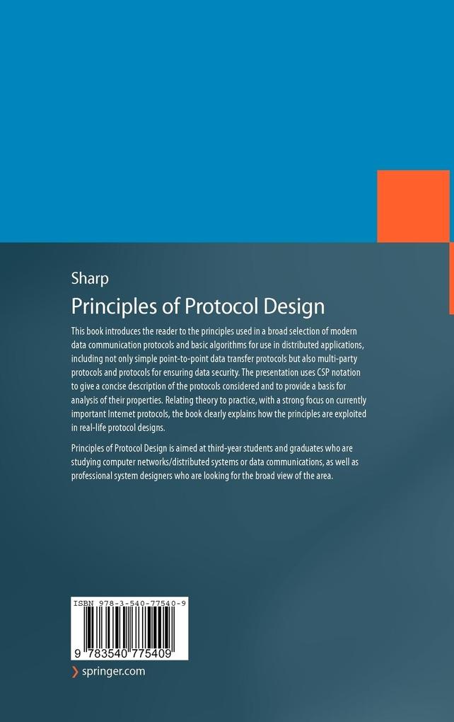 Weitere Ansicht: Principles of Protocol Design | Robin Sharp
