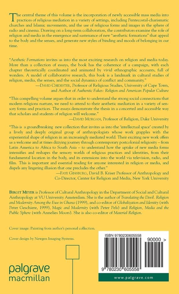 Weitere Ansicht: Aesthetic Formations | Birgit Meyer