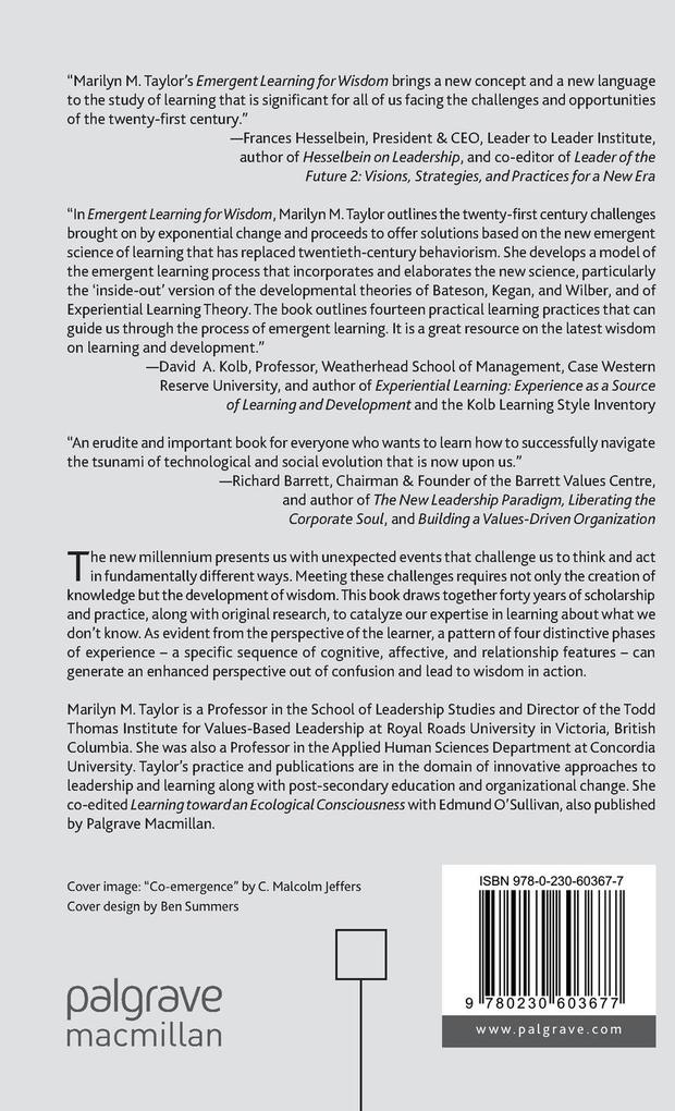 Weitere Ansicht: Emergent Learning for Wisdom | M. Taylor