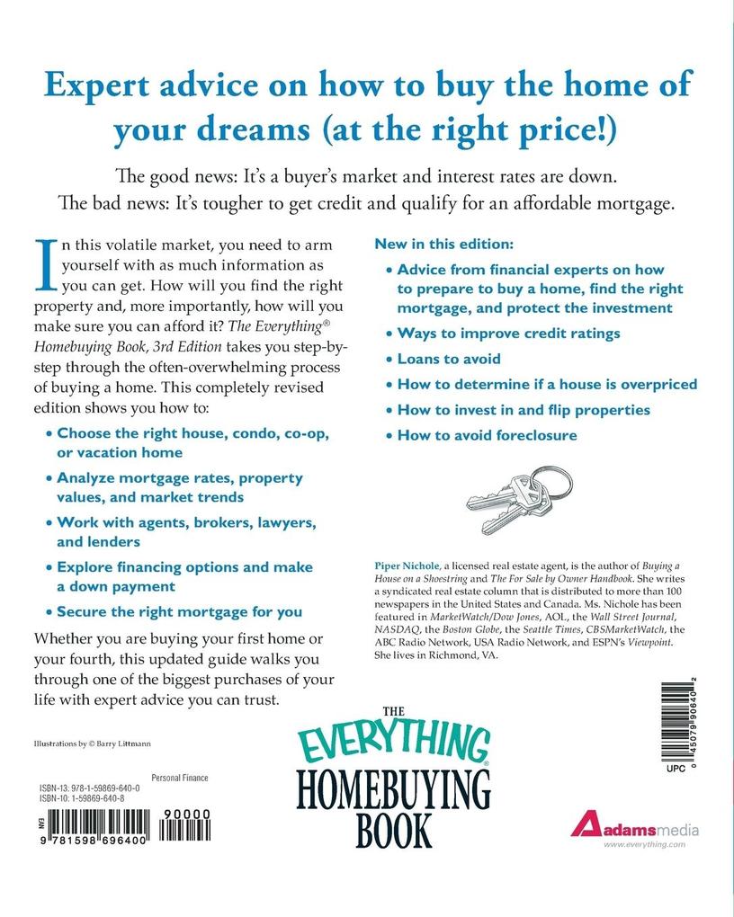 Weitere Ansicht: The Everything Homebuying Book | Piper Nichole