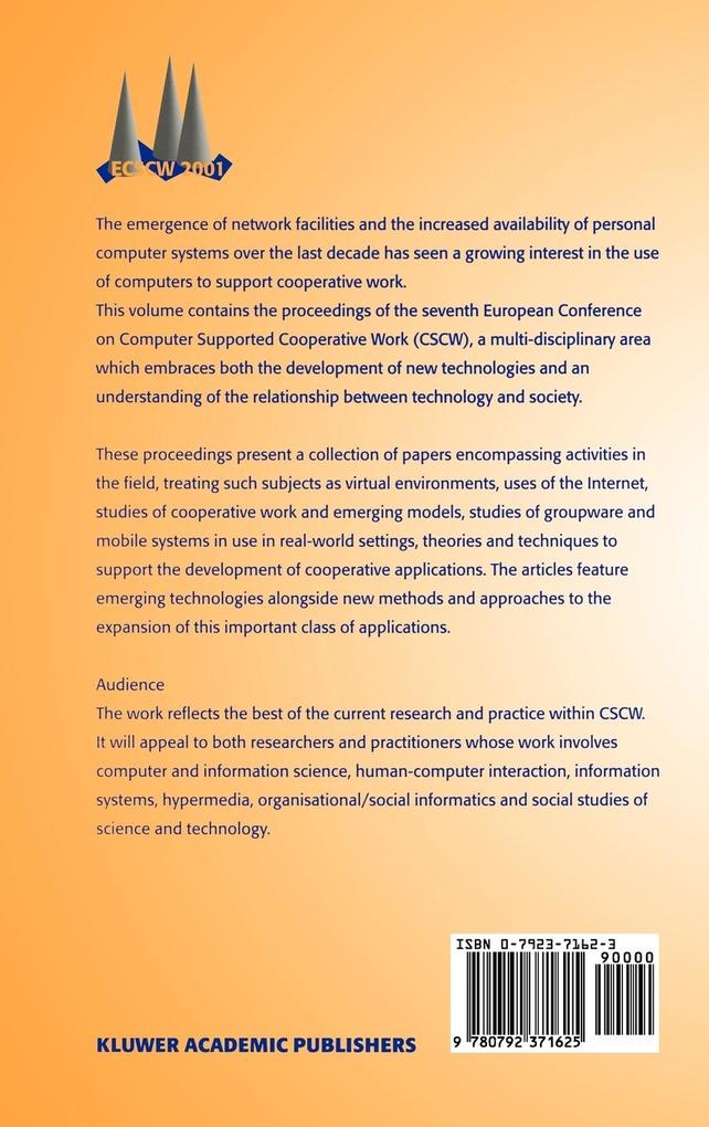 Weitere Ansicht: Ecscw 2001