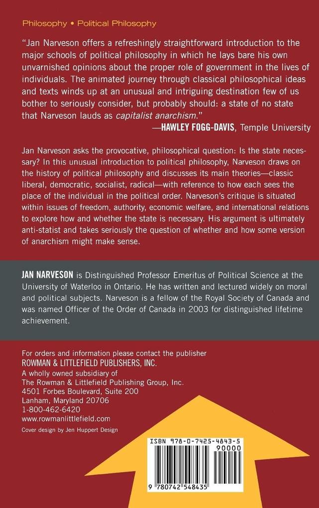 Weitere Ansicht: You and the State | Jan Narveson