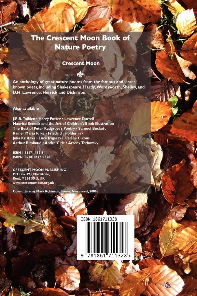 Weitere Ansicht: The Crescent Moon Book of Nature Poetry