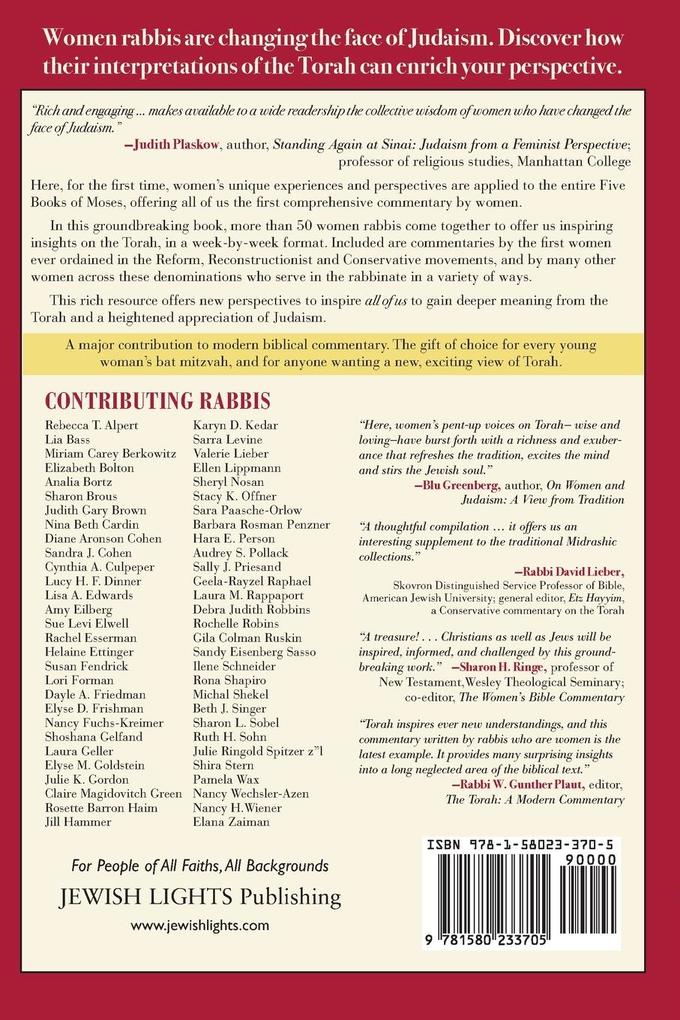 Weitere Ansicht: The Women's Torah Commentary