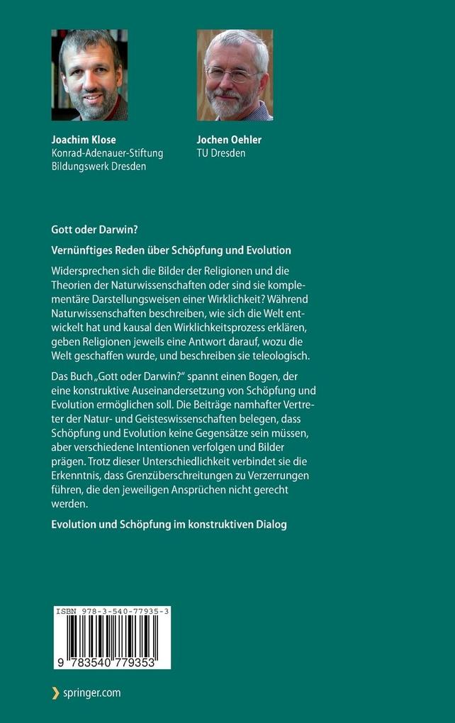 Weitere Ansicht: Gott oder Darwin?