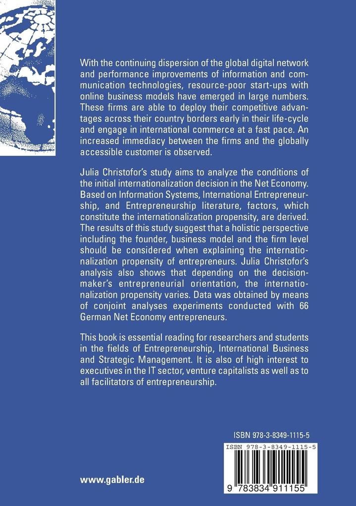Weitere Ansicht: Antecedents of Venture Firms' Internationalization | Julia Christofor