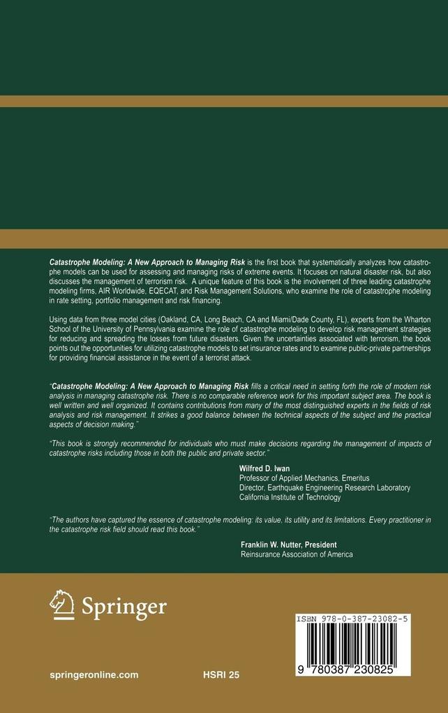 Weitere Ansicht: Catastrophe Modeling