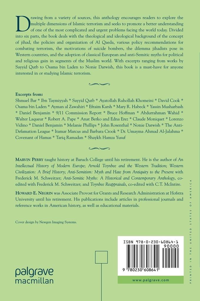 Weitere Ansicht: The Theory and Practice of Islamic Terrorism