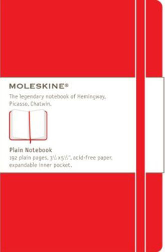 Produktbild: Moleskine Notizbuch, P/A6, Blanko, Hard Cover, Scharlachrot