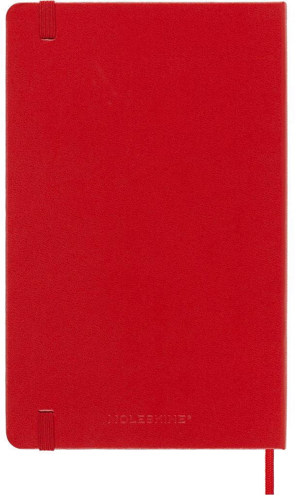 Weitere Ansicht: Moleskine Notizbuch, L/A5, Liniert, Hard Cover, Scharlachrot
