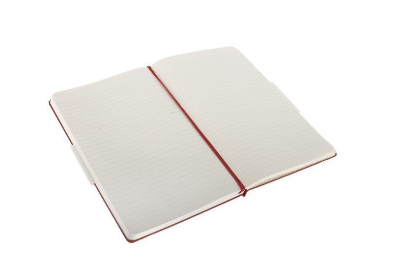 Weitere Ansicht: Moleskine Notizbuch, L/A5, Liniert, Hard Cover, Scharlachrot
