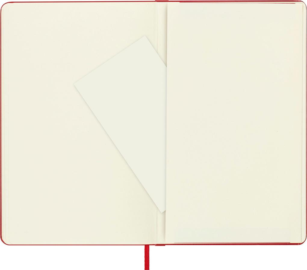 Weitere Ansicht: Moleskine Notizbuch, L/A5, Blanko, Hard Cover, Scharlachrot