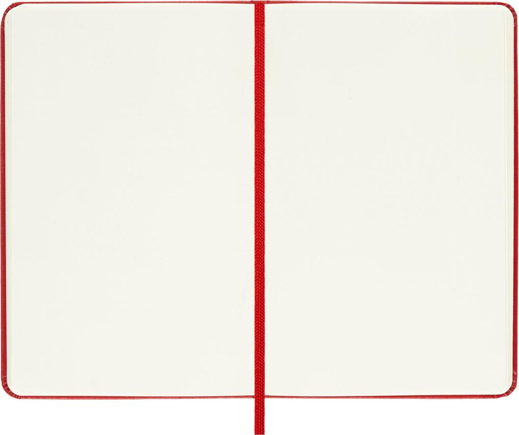 Weitere Ansicht: Moleskine Notizbuch, P/A6, Blanko, Hard Cover, Scharlachrot