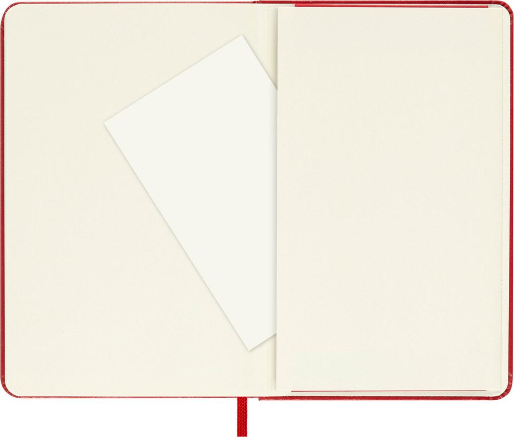Weitere Ansicht: Moleskine Notizbuch, P/A6, Blanko, Hard Cover, Scharlachrot