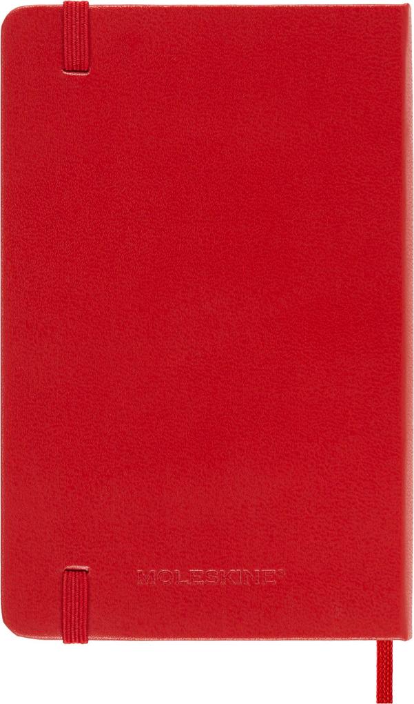 Weitere Ansicht: Moleskine Notizbuch, P/A6, Blanko, Hard Cover, Scharlachrot