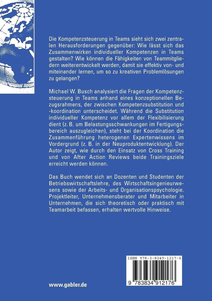 Weitere Ansicht: Kompetenzsteuerung in Arbeits- und Innovationsteams | Michael Busch