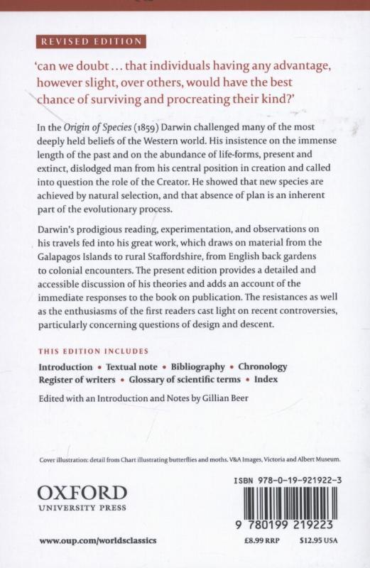 Weitere Ansicht: On the Origin of Species | Charles Darwin