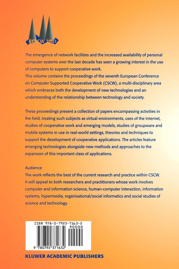 Weitere Ansicht: Ecscw 2001