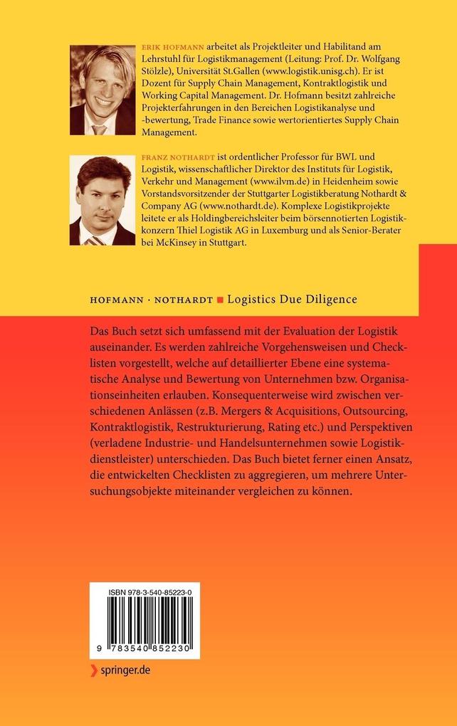 Weitere Ansicht: Logistics Due Diligence | Franz Nothardt