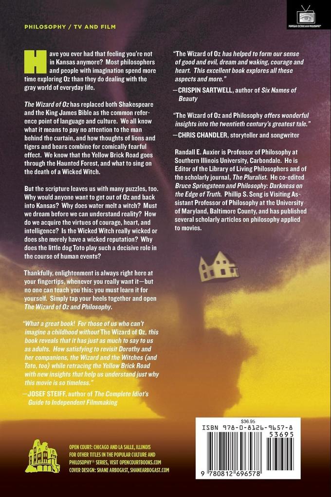 Weitere Ansicht: The Wizard of Oz and Philosophy