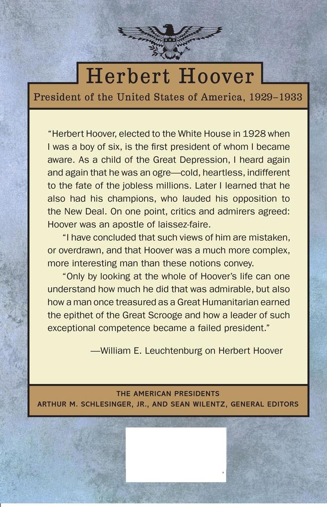 Weitere Ansicht: Herbert Hoover | William E Leuchtenburg
