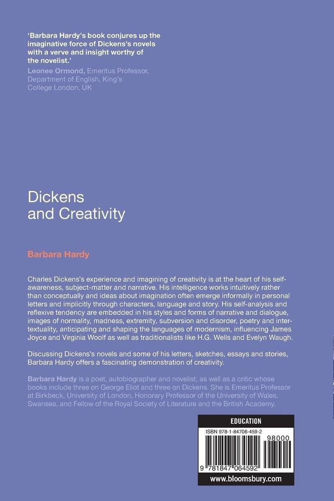Weitere Ansicht: Dickens and Creativity | Barbara Hardy
