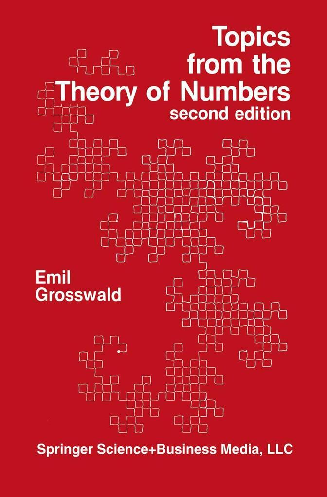 Produktbild: Topics from the Theory of Numbers | Emil Grosswald