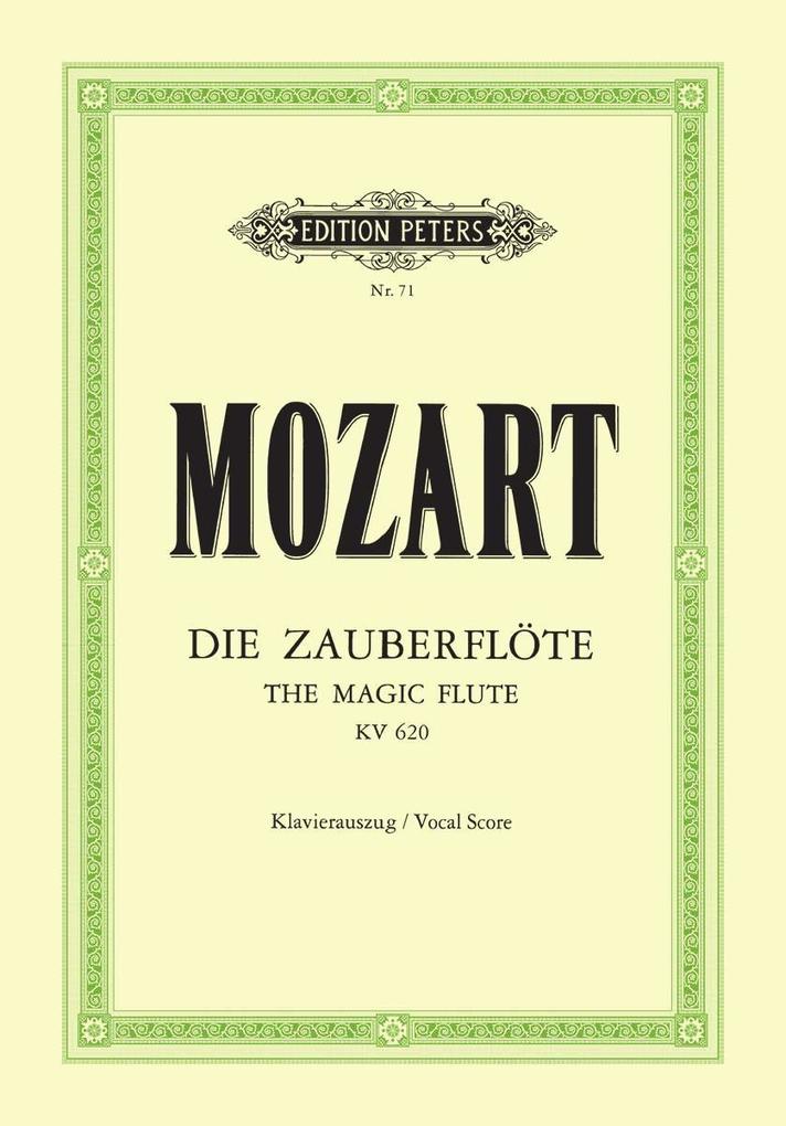 Produktbild: Die Zauberflöte KV 620 | Wolfgang Amadeus Mozart, Emanuel Schikaneder