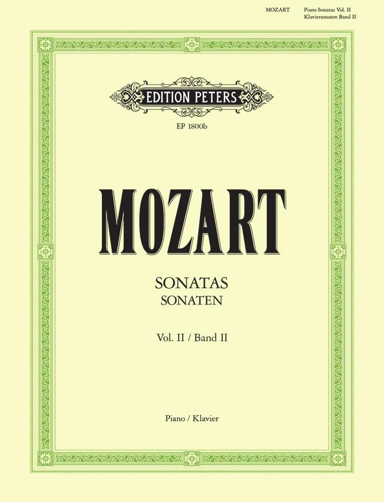Produktbild: Sonaten für Klavier, Band 2 | Wolfgang Amadeus Mozart