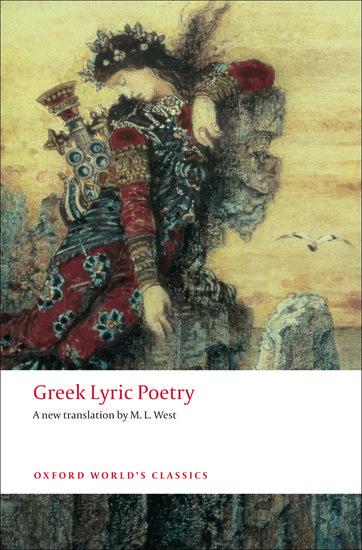 Produktbild: Greek Lyric Poetry | M L West
