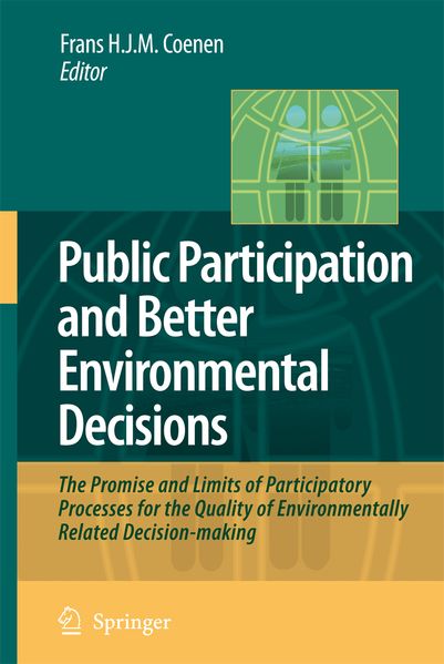 Produktbild: Public Participation and Better Environmental Decisions