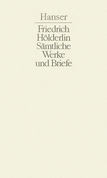 Produktbild: Kommentar | Friedrich Hölderlin