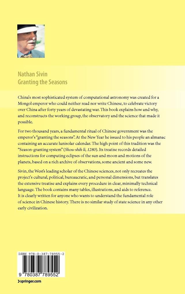 Weitere Ansicht: Granting the Seasons | Nathan Sivin