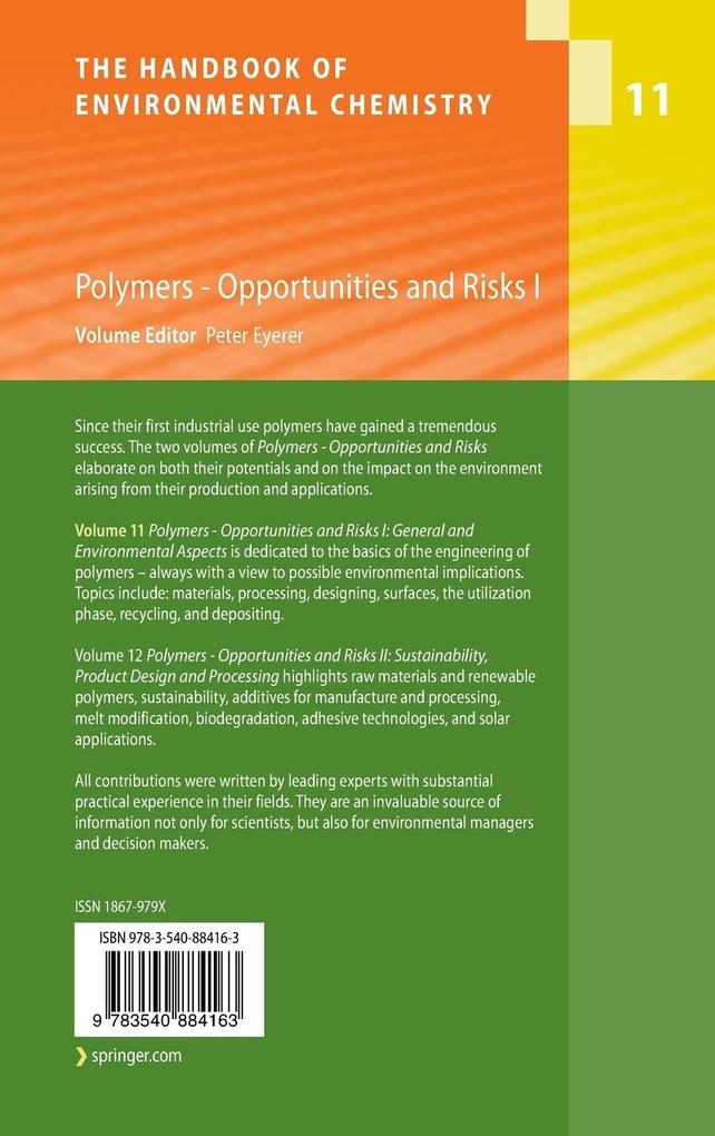 Weitere Ansicht: Polymers - Opportunities and Risks I