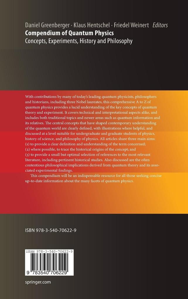 Weitere Ansicht: Compendium of Quantum Physics