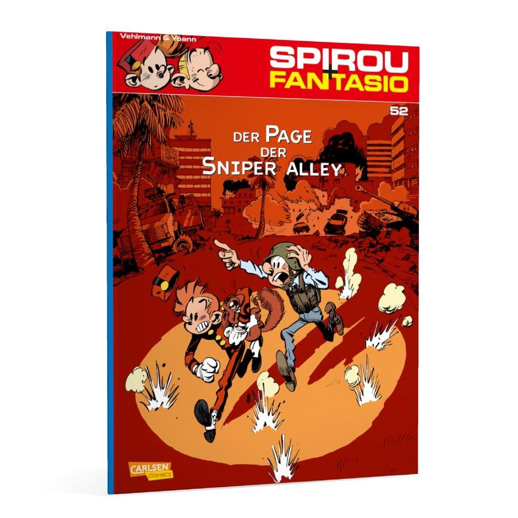Weitere Ansicht: Spirou & Fantasio 52: Der Page der Sniper Alley | Fabien Vehlmann, Yoann