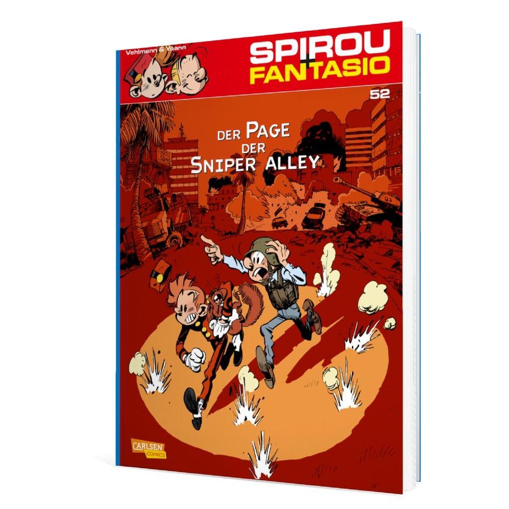 Weitere Ansicht: Spirou & Fantasio 52: Der Page der Sniper Alley | Fabien Vehlmann, Yoann