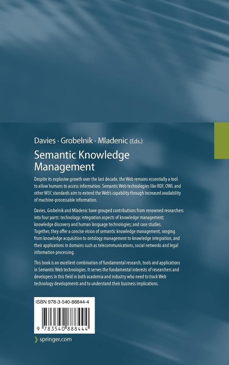 Weitere Ansicht: Semantic Knowledge Management