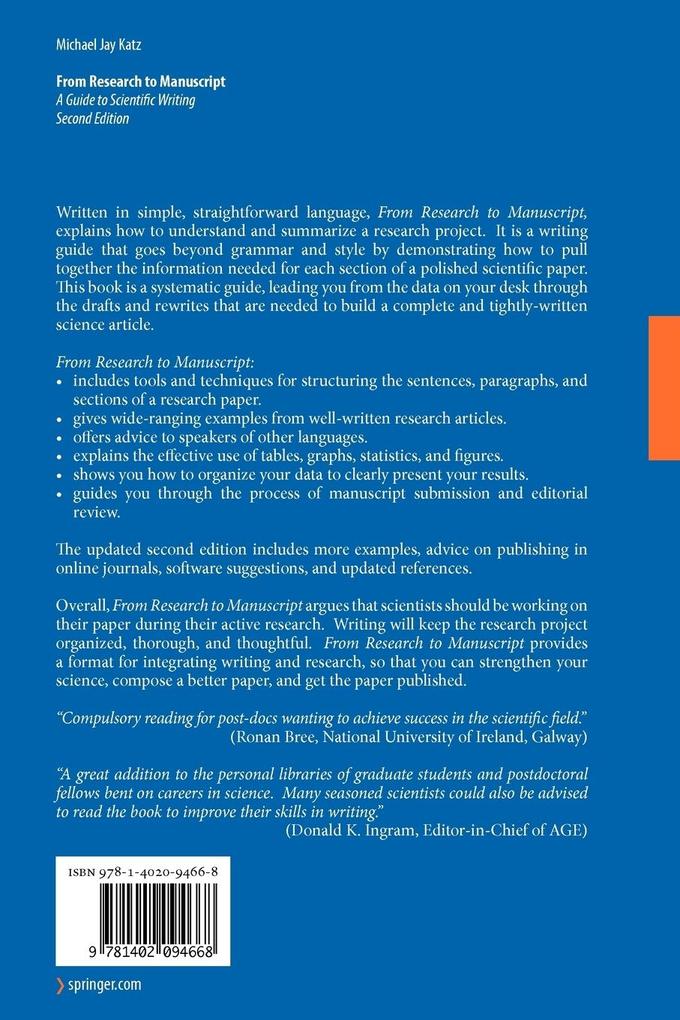 Weitere Ansicht: From Research to Manuscript | Michael Jay Katz