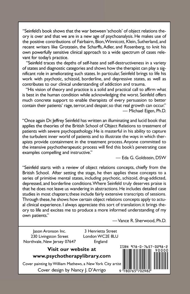Weitere Ansicht: Containing Rage, Terror and Despair | Jeffrey Seinfeld