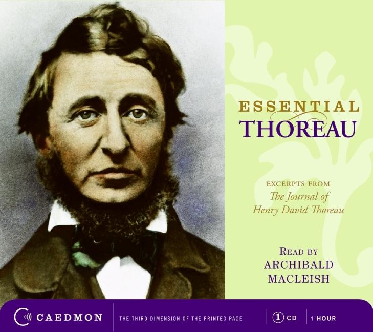 Produktbild: Essential Thoreau CD | Henry David Thoreau