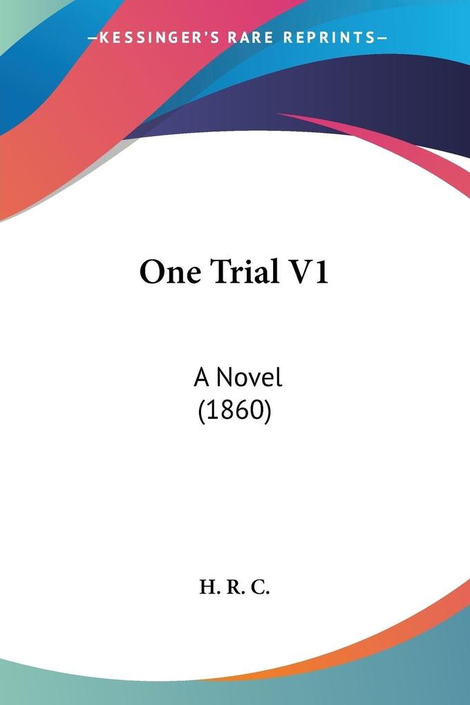 One Trial V1 als Taschenbuch