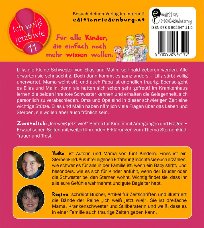 Weitere Ansicht: Lilly ist ein Sternenkind - Das Kindersachbuch zum Thema verwaiste Geschwister | Regina Masaracchia, Heike Wolter